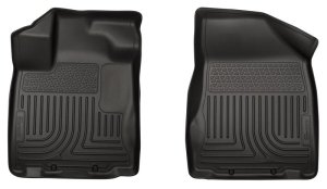 Nissan Pathfinder Floor Mats - Front - Husky Liners - Weatherbeater - Black - 2013